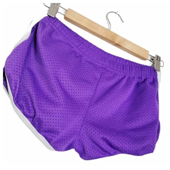 Exist Purple Shorts Sexy Sporty Elastic Waist Jogger Booty Shorts - Picture 6 of 11